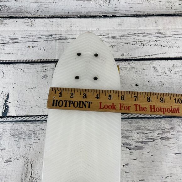 Shaun White Supply C.O. Skateboard 22" White Opaque Color Multi Color Wheels - Picture 9 of 10